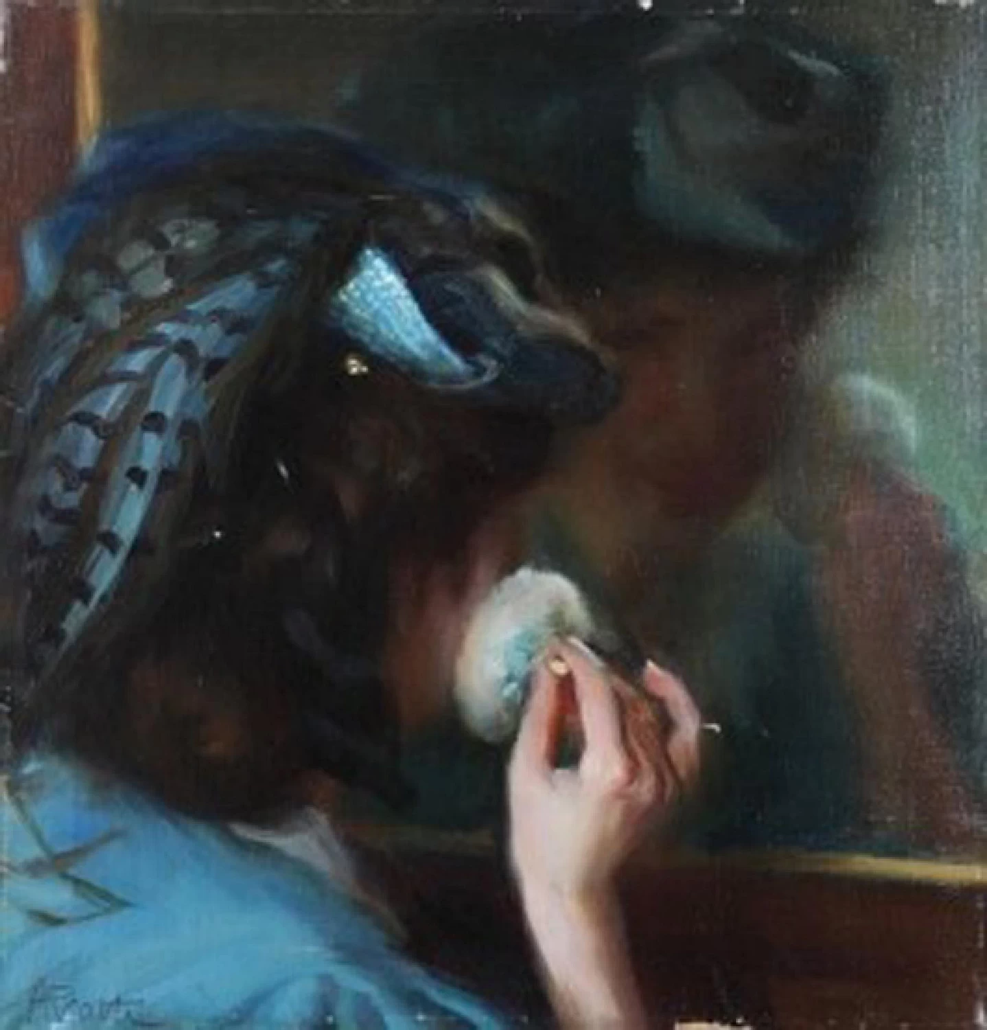 Piumino - Figura allo specchio, 1922, Bologna, MAMbo